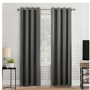 Sun Zero Broderick Theater Grade Blackout Curtains, 2-pack